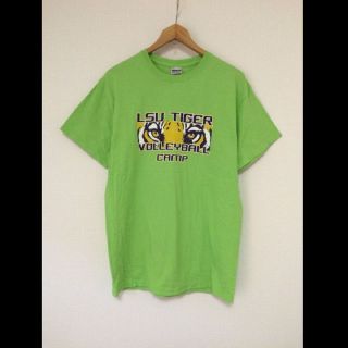 ギルタン(GILDAN)のLSU TIGER/GILDAN(USA)ビンテージカレッジTシャツ(Tシャツ/カットソー(半袖/袖なし))