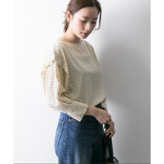 アーバンリサーチ(URBAN RESEARCH)のゆる様専用です★URBAN RESEARCH ランダムドットドルマンブラウス(シャツ/ブラウス(長袖/七分))