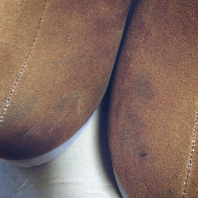 POU DOU DOU(プードゥドゥ)のぽっくりスカラップブーティ レディースの靴/シューズ(ブーツ)の商品写真