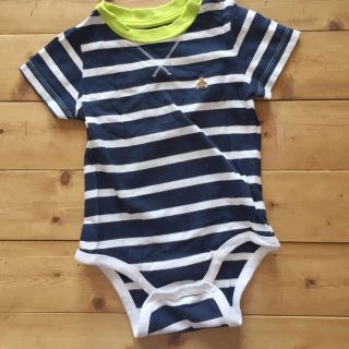 ベビーギャップ(babyGAP)の値下げ☆GAP 半袖ロンパース  80サイズ(カバーオール)