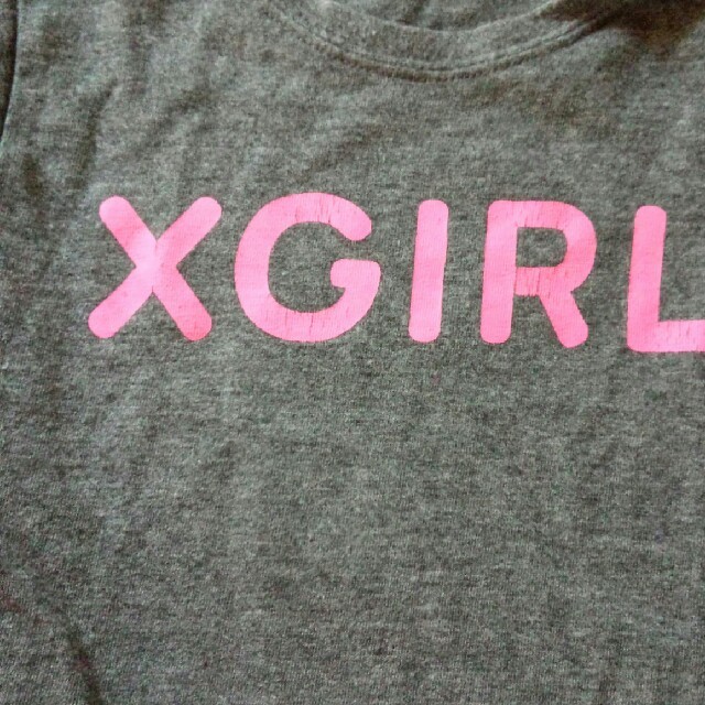 X-girl(エックスガール)のTシャツ☆ キッズ/ベビー/マタニティのキッズ服女の子用(90cm~)(Tシャツ/カットソー)の商品写真