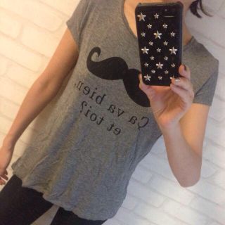 ザラ(ZARA)のヒゲＴシャツ(Tシャツ(長袖/七分))