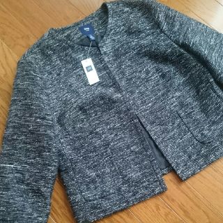 ギャップ(GAP)の新品★GAP ノーカラージャケット ツイード(ノーカラージャケット)