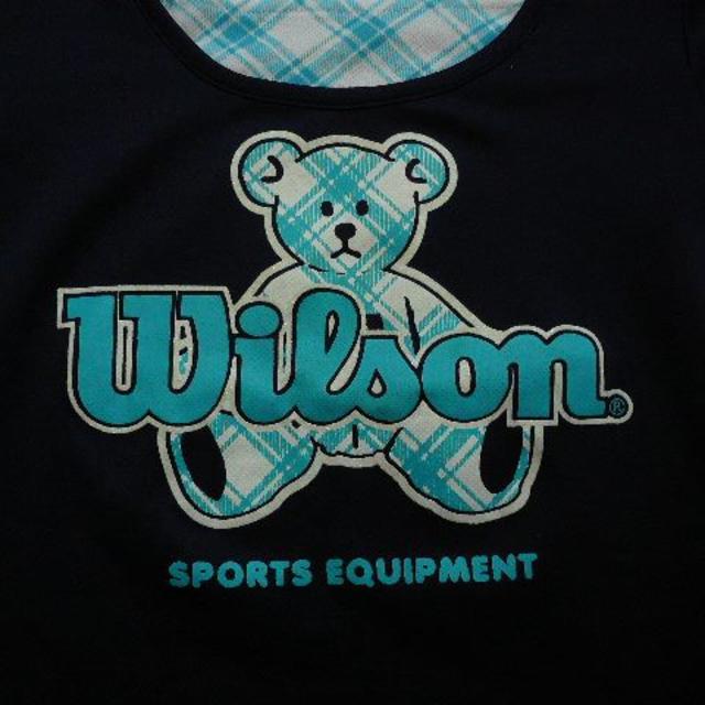 wilson(ウィルソン)の120㎝ウィルソン★ウィルソンベアー Ｔシャツ スポーツ/アウトドアのテニス(ウェア)の商品写真