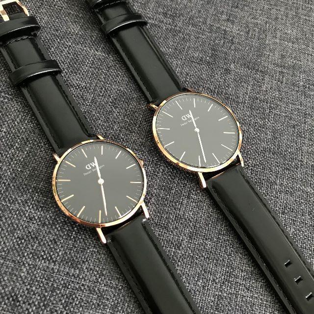 Daniel Wellington(ダニエルウェリントン)の2本セット　DW00100127+DW00100139 メンズの時計(腕時計(アナログ))の商品写真