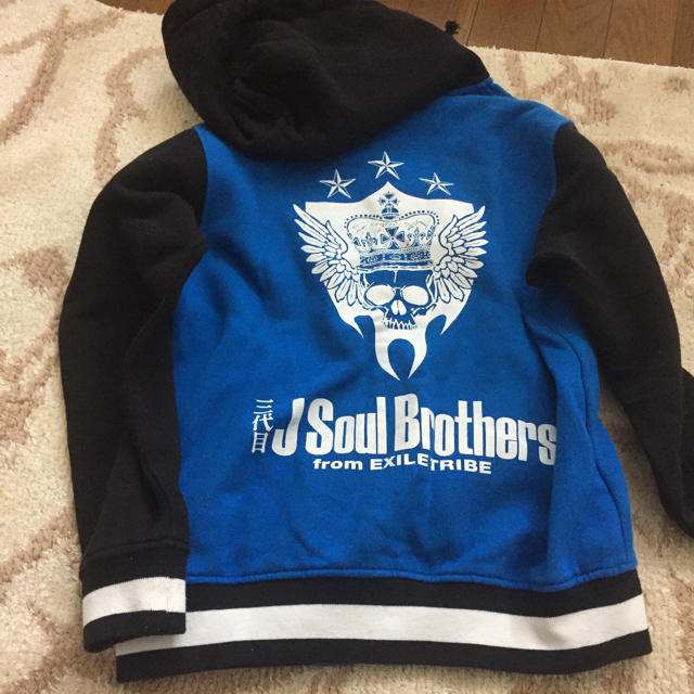 三代目 J Soul Brothers(サンダイメジェイソウルブラザーズ)の三代目JSB フード付きブルゾン レディースのトップス(パーカー)の商品写真