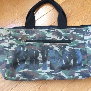 アンドバイピーアンドディー(&byP&D)の&by  p＆dカモフラージュトートバック(トートバッグ)