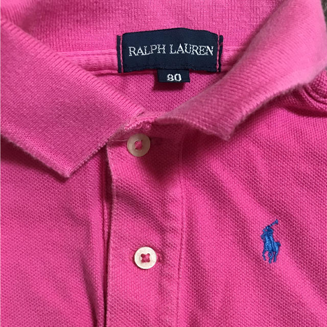POLO RALPH LAUREN(ポロラルフローレン)の☆ラルフローレンポロシャツ80㌢☆ キッズ/ベビー/マタニティのベビー服(~85cm)(シャツ/カットソー)の商品写真