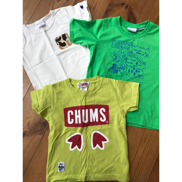 CHUMS(チャムス)のまとめ売り Tシャツ チャムス コロンビア チャンピオン 110   キッズ/ベビー/マタニティのキッズ服男の子用(90cm~)(Tシャツ/カットソー)の商品写真