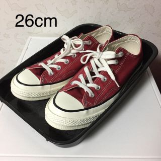 コンバース(CONVERSE)のコンバース ct70 クリムゾン 26cm(スニーカー)