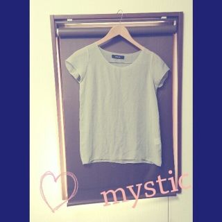 ミスティック(mystic)のmystic＊透けTシャツ(Tシャツ(半袖/袖なし))