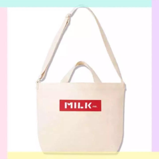 MILKFED.(ミルクフェド)のミルクフェド ショルダーバッグ ムック本 付録 レディースのバッグ(ショルダーバッグ)の商品写真