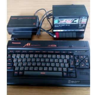 パナソニック(Panasonic)のMSX2 本体　フロッピーディスクドライブ　テープレコーダー　セット(家庭用ゲーム機本体)