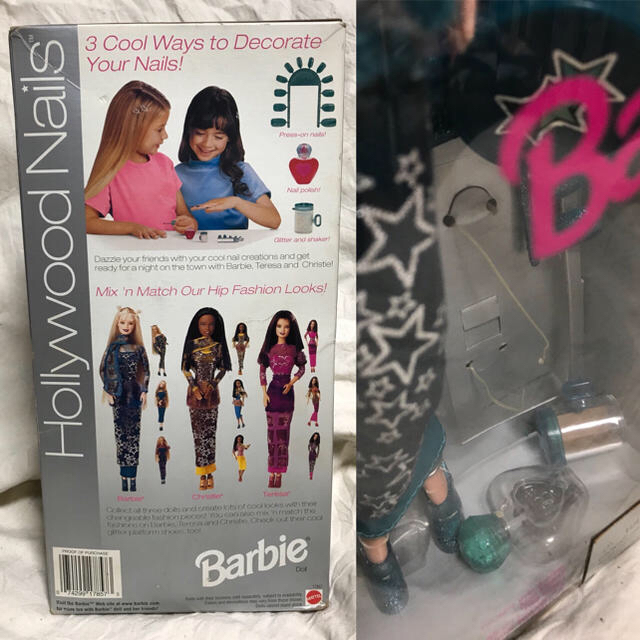 Barbie(バービー)のクールな美人！ハリウッドネイルバービー HollywoodNails未開封 キッズ/ベビー/マタニティのおもちゃ(ぬいぐるみ/人形)の商品写真