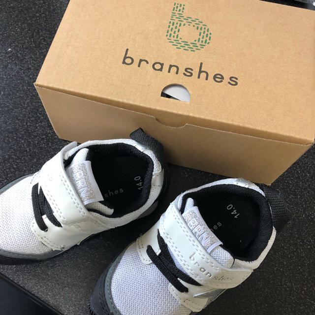 Branshes(ブランシェス)の新品★branshes キッズシューズ14センチ キッズ/ベビー/マタニティのベビー靴/シューズ(~14cm)(スニーカー)の商品写真