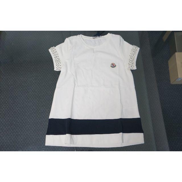MONCLER - モンクレール【112cm】水玉フリル袖キッズワンピ