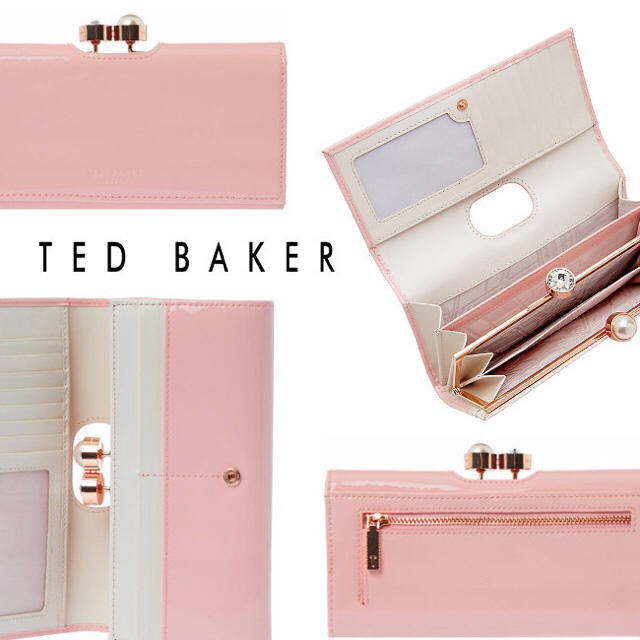 TED BAKER(テッドベイカー)の朝までセール テッドベーカー ☆ 長財布 ピンク レディースのファッション小物(財布)の商品写真