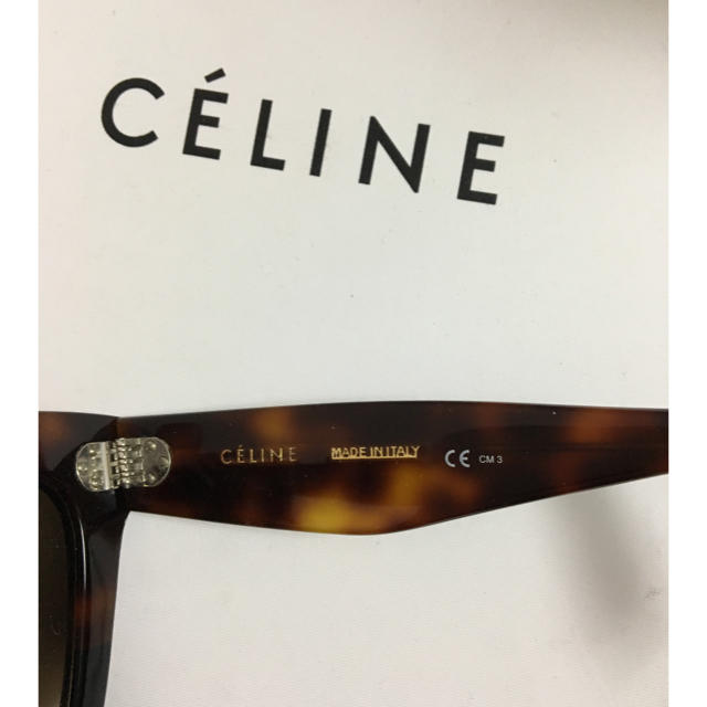 celine(セリーヌ)のceline サングラス レディースのファッション小物(サングラス/メガネ)の商品写真