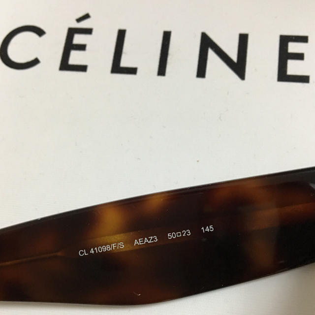 celine(セリーヌ)のceline サングラス レディースのファッション小物(サングラス/メガネ)の商品写真