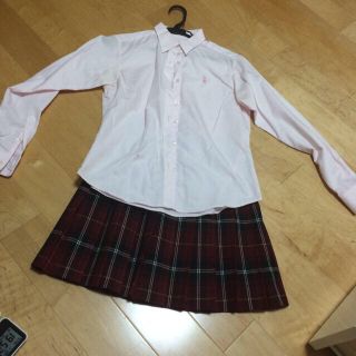 イーストボーイ(EASTBOY)のスクールブラウス ピンク （制服）(シャツ/ブラウス(長袖/七分))