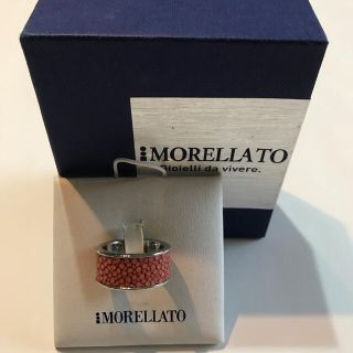 モレラート(MORELLATO)のMORELLATO ステンマンタ革リング(リング(指輪))