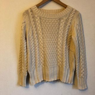 ドレステリア(DRESSTERIOR)の【美品】ドレステリア  コットンニット(ニット/セーター)