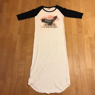 ビラボン(billabong)のTシャツ ワンピース(ロングワンピース/マキシワンピース)