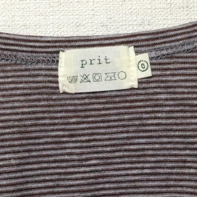 prit/プリット◇七分袖カットソー レディースのトップス(カットソー(長袖/七分))の商品写真