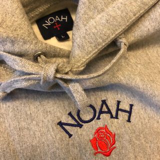 noah パーカー 【L】 グレー 薔薇 ノア 送料込 kith palaceの通販 by ...