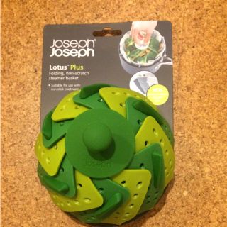 ジョセフジョセフ(Joseph Joseph)の☆新品☆ Joseph Joseph ロータスプラス 折りたたみ式蒸し器(調理道具/製菓道具)