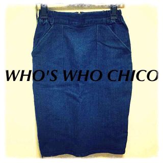 フーズフーチコ(who's who Chico)の10月2日▷▶︎くらもちみき様(ひざ丈スカート)