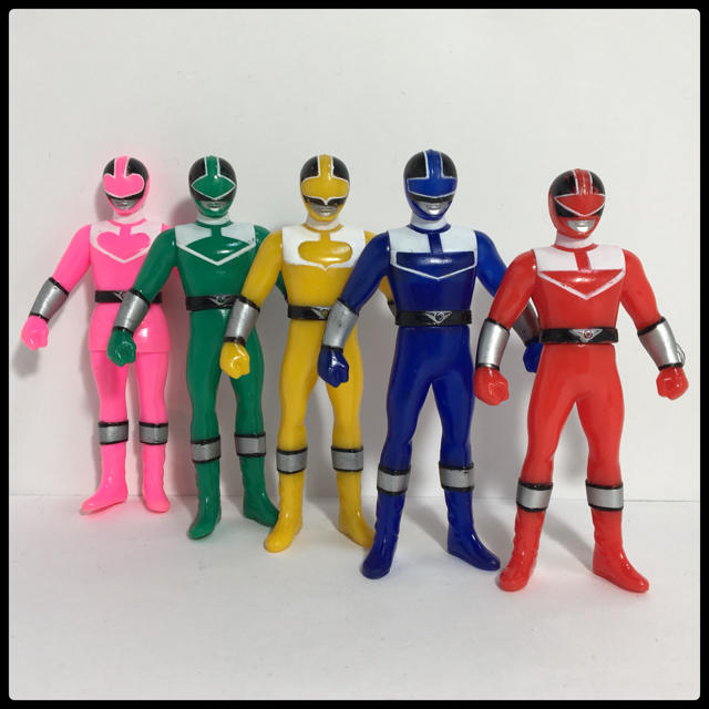BANDAI - 当時物『未来戦隊タイムレンジャー』ソフビの通販 by BANDAI - 当時物『未来戦隊タイムレンジャー』ソフビの通販 by