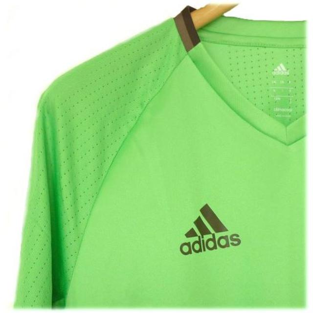 adidas(アディダス)のセール中〜新品XL★アディダス黄緑クライマクールT シャツ メンズのトップス(Tシャツ/カットソー(半袖/袖なし))の商品写真