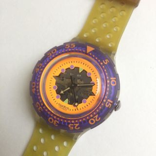 スウォッチ(swatch)のswatch スキューバ 初期 スウォッチ レア ヴィンテージ 腕時計(腕時計(アナログ))