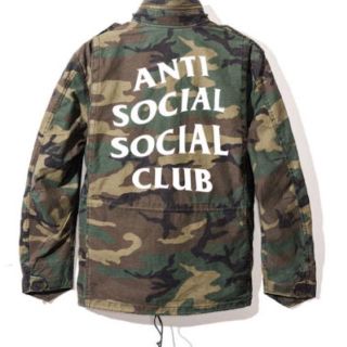 シュプリーム(Supreme)のAnti Social Social Clubミリタリージャケット 22日まで(ミリタリージャケット)