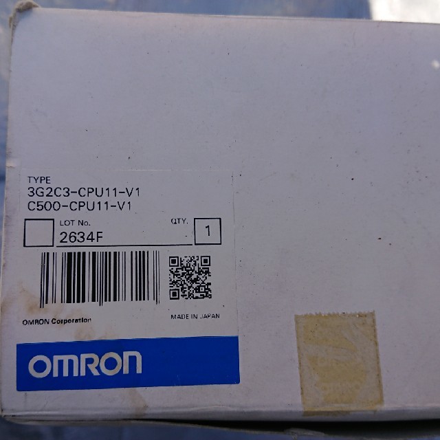 OMRON(オムロン)のOMRON プログラマブルコントローラ 3G2C3-CPU11-V1 その他のその他(その他)の商品写真