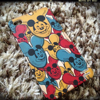 ディズニー(Disney)のレトロミッキー/iPhoneカバー♡(モバイルケース/カバー)