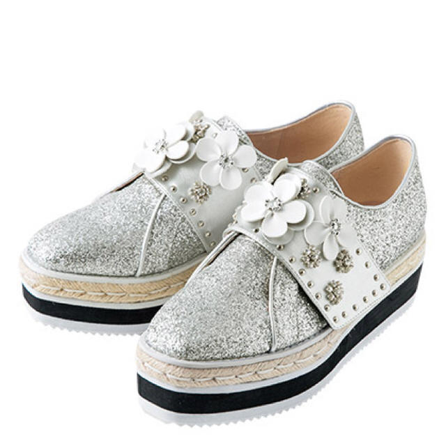 【サイズＬ】チェスティ Flower Platform Shoesレディース