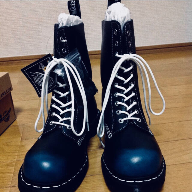 Dr.Martens(ドクターマーチン)のoff様 専用 Dr.martens VINTAGE BLUE UK9  メンズの靴/シューズ(ブーツ)の商品写真