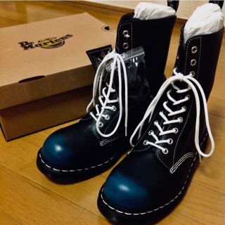 ドクターマーチン(Dr.Martens)のoff様 専用 Dr.martens VINTAGE BLUE UK9 (ブーツ)