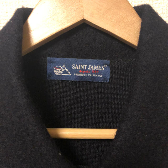 SAINT JAMES(セントジェームス)のSAINT JAMES セイントジェームス ニットジャケット メンズのトップス(ニット/セーター)の商品写真