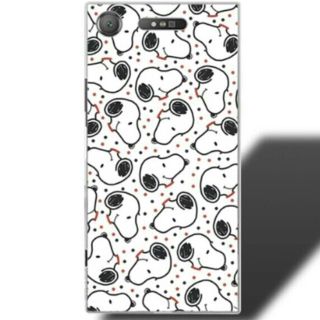 Snoopy 新品 Xperia Xz1 スヌーピー ソフトケース Snoopyの通販 ラクマ