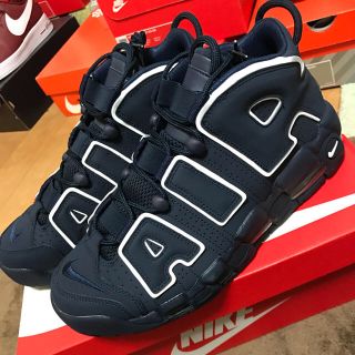 ナイキ(NIKE)のNIKE AIR MORE UPTEMPO 96 OBSIDIAN(スニーカー)