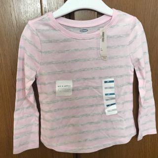 オールドネイビー(Old Navy)の新品 オールドネイビー カットソー 長袖 2T ロンT 90(Tシャツ/カットソー)