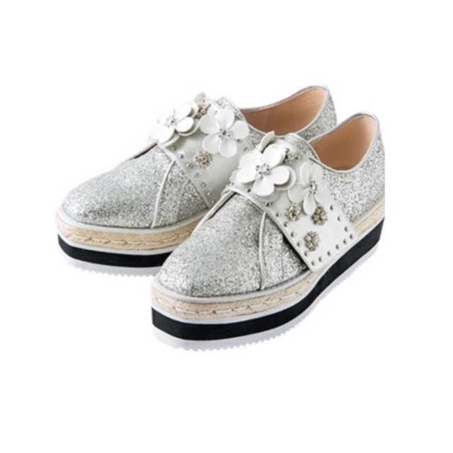 chesty flower platform shoes