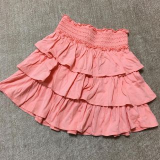 ギャップキッズ(GAP Kids)のGAPの可愛いフリルスカート130♡GU、UNIQLO、グローバルワーク、H＆M(スカート)