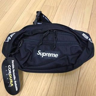 シュプリーム(Supreme)のSupreme Waist Bag 18SS シュプリーム ウエストバッグ 黒(ウエストポーチ)