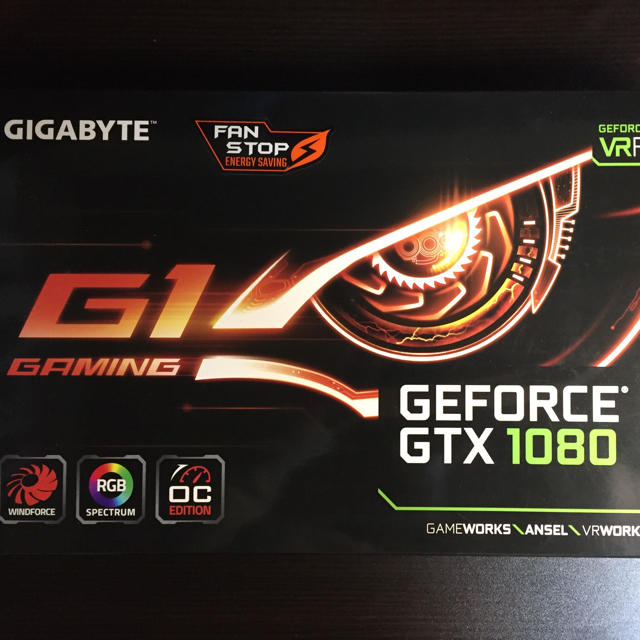 当季大流行 Geforce Gigabyte製 8GB GTX1080 PCパーツ - www