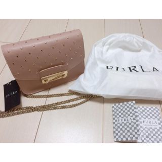 フルラ(Furla)の新品タグ付き正規品♡フルラメトロポリス♡レザーチェーンショルダーバッグ♡(ショルダーバッグ)