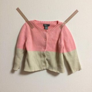 ベビーギャップ(babyGAP)のGAP♡バイカラーカーデ80(その他)